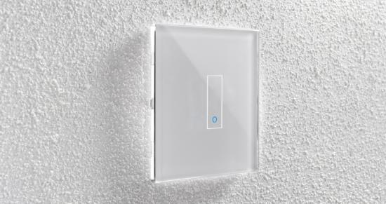 iotty Smart Schalter 1 Fach WiFi SmartHome Switch Lichtschalter Touch Glas Weiß E1-11