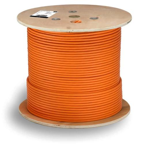 CAT8 Simplex Netzwerkkabel Verlegekabel LAN Ethernet S/FTP 24AWG 40GB 305m Trommel