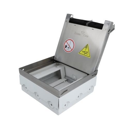 Edelstahl Bodentank + 10 Steckdosen LX-FM-210