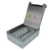 Edelstahl Bodentank + 10 Steckdosen LX-FM-210