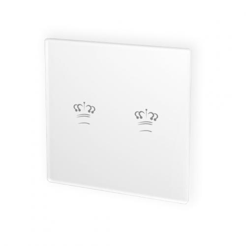 KRONE NUR TOUCHFELD 2Gang - Farbe: Wei�