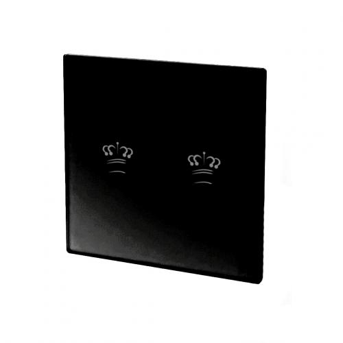 KRONE NUR TOUCHFELD 2Gang - Farbe: Schwarz