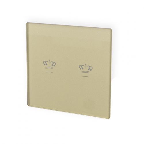 KRONE NUR TOUCHFELD 2Gang - Farbe: Gold