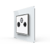 3-fache TV / FM / SAT Anschlussdose LEG-78786/SR-11 Wei� LIVOLO