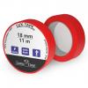 Lux-Tape Isolierband PVC 11m x 18mm Elektro Klebeband Kabel LUX-TAPE-20 Rot