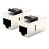 2x CAT6 RJ45 Kupplung LW-AD-C6S-2