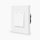 One 2-faches Wechselschalter Serienschalter Wippe Wei� LUXUS-TIME 