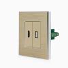 Alu USB Daten + HDMI Modul Gold LUXUS-TIME 