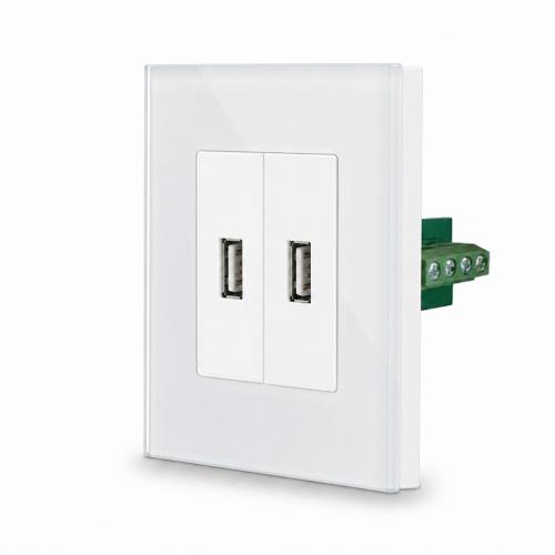 Glas 2 USB Daten Modul zur Daten�bertragung Wei� LUXUS-TIME