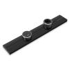Steckdosenschienensystem Track 40cm AP + 1 Steckdose + USB Schwarz