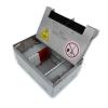 Edelstahl Bodentank Steckdosen + Netzwerk LX-FM-204-2x211-219-2xNetz