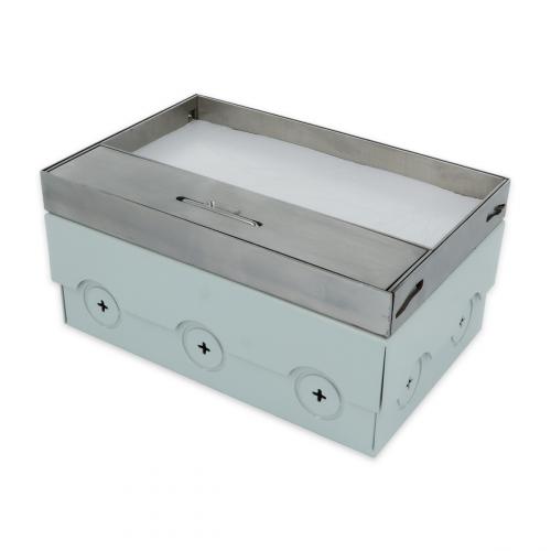 Edelstahl Bodentank 8-fach belegbar LX-FM-204