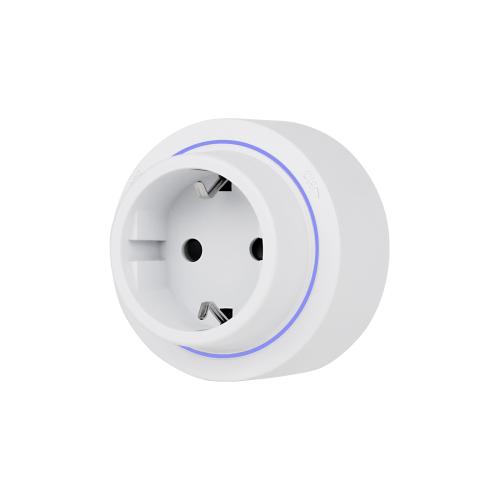Steckdosen Modul Beleuchtet f�r Steckdosenschienensystem Power Track Wei�