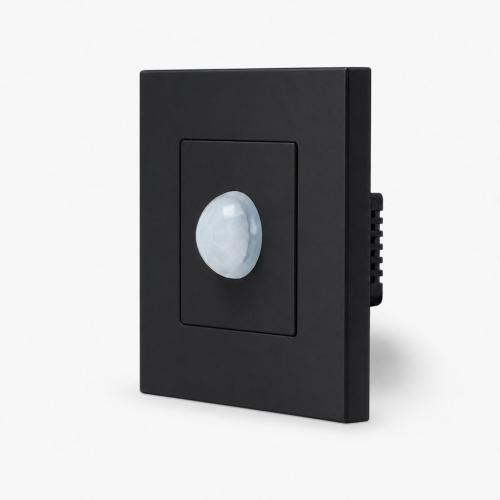 One IR Bewegungsmelder - LED geeignet Schwarz LUXUS-TIME
