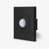 One IR Bewegungsmelder - LED geeignet Schwarz LUXUS-TIME