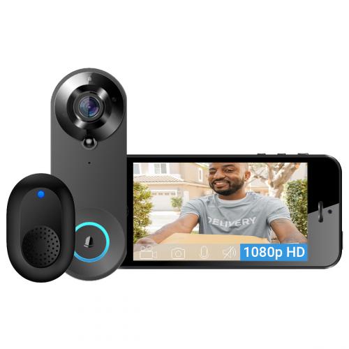 WIFI Videotrklingel Trsprechanlage Trkamera mit Bewegungserfassung