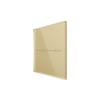 Street NUR TOUCHFELD Touch Blende Aufsatz 2 Weg - Farbe: Gold