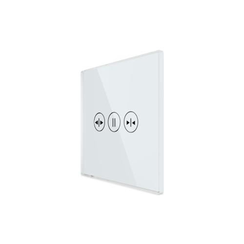 Street / Point NUR TOUCHFELD Touch Blende Rolladenschalter mit Stop  Wei�