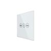 Street / Point NUR TOUCHFELD Touch Blende Rolladenschalter mit Stop  Wei�