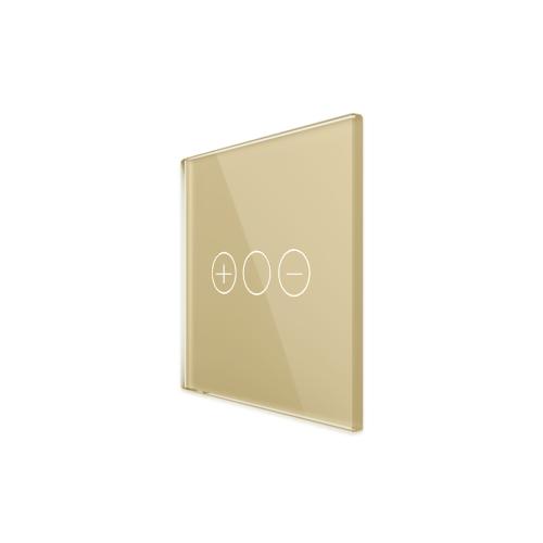 Street / Point NUR TOUCHFELD Touch Blende f�r Rolladenschalter mit Stop Gold 