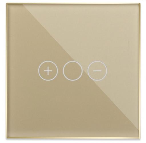 Lux / Point  NUR TOUCHFELD Touch Blende fr WIFI Dimmer Gold