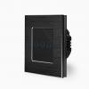 Alu 1-facher Dimmer Touch Schwarz LXBA1/K-701D-12 KRONE 