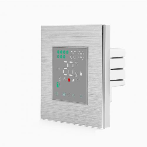 WLAN Raumthermostat inkl. Alurahmen Grau LXBA1-HTWI-15