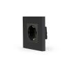 One 1-fache Steckdose Schwarz ONE-Serie LXBK1-12-71-12 LUXUS-TIME 
