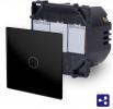 1-faches Wechselschalter / Kreuzschalter Modul Touch Schwarz P-701S-12 POINT 