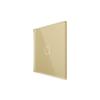 Point NUR Touch Blende Aufsatz 1 Weg  - Farbe: Gold