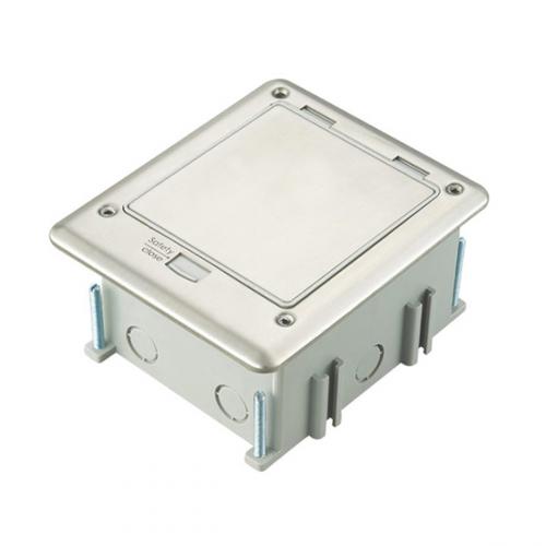 Modulare Bodentank Bodensteckdose mit Unterputzdose � IP66, erweiterbar f�r Mehrfachinstallation