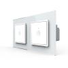 2 1-fache Lichtschalter Wei VL-2xK210-11 LIVOLO Notch