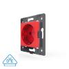 Steckdosen Modul VDE Rot VL-77219 Legrand