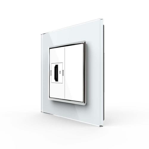 Multimedia-Wandanschluss (HD-kompatibel) Wei VL-C7-1HD/SR-11 LIVOLO 