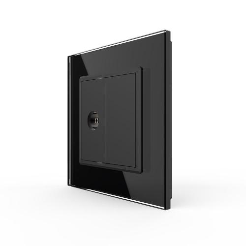 TV-Dose VL-C7-1V/SR-12-A Schwarz LIVOLO 