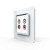 Lautsprecher / Cinch Audio Anschluss Wei� VL-C7-2AD/SR-11 LIVOLO 