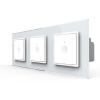 3 1-fache Lichtschalter Wei VL-3xK210-11 LIVOLO Notch
