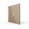 1-fache Blende 1 Touch-Schalter Gold LIVOLO
