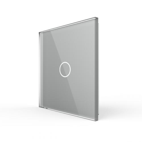 1-fache Blende 1 Touch-Schalter Grau LIVOLO