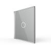 1-fache Blende 1 Touch-Schalter Grau LIVOLO