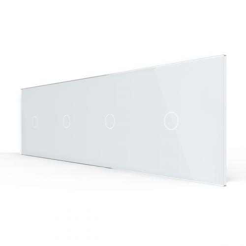 4-fache Blende 4 Touch-Schalter wei� LIVOLO