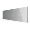 4-fache Blende 4 Touch-Schalter Grau LIVOLO