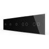 5-fache Blende 5 Touch-Schalter Schwarz  LIVOLO