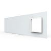4-fache Blende 3 Touch-Schalter + 1 Modul wei� LIVOLO