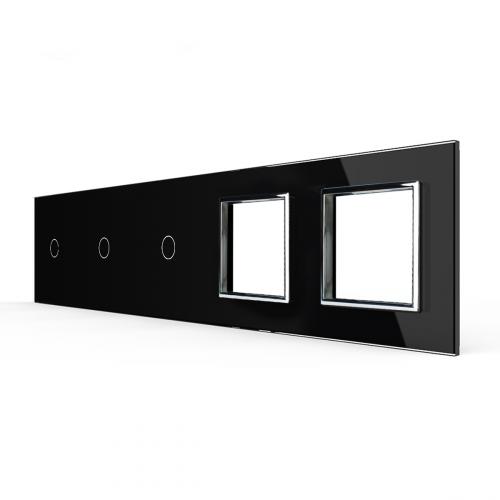5-fache Blende 3 Touch-Schalter + 2 Module LIVOLO