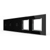 5-fache Blende 3 Touch-Schalter + 2 Module LIVOLO