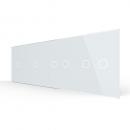 4-fache Blende 4 Touch-Schalter wei�  LIVOLO