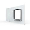 2-fach Blende 1 Touch-Schalter + Modul wei� LIVOLO 