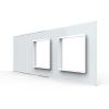 3-fache Blende 1 Touch-Schalter + 2 Module wei� LIVOLO