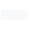 Nur Glasblende VL-C7-C2/C2/C2-11 Wei�